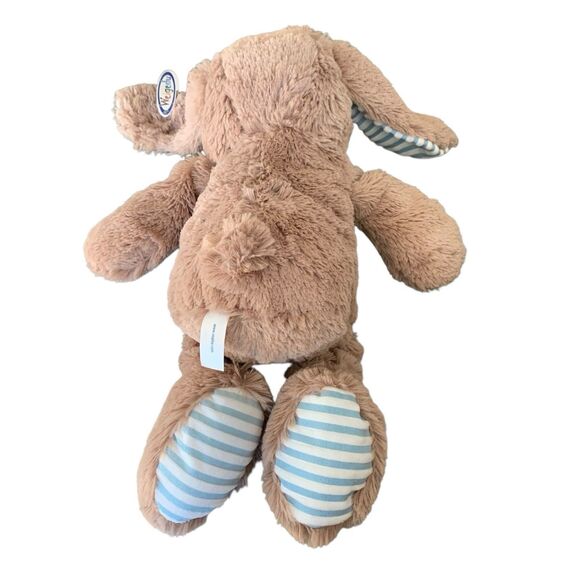 Weigedu Rabbit Bunny Stuffed Animal Plush Toys Kids Adults Soft Tan Blue 17" New - Picture 6 of 15